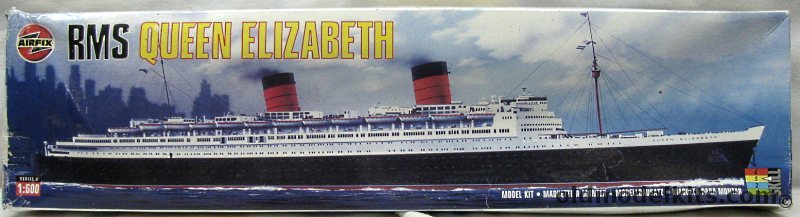 Airfix 1/600 RMS Queen Elizabeth, 06201 plastic model kit